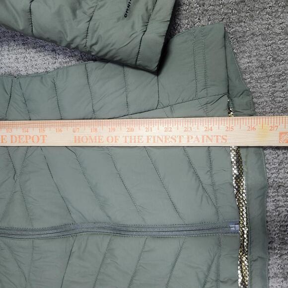 Columbia Jacket Green Omni Heat Long Sleeve Full Zip Women’s Size Small - Picture 4 of 13